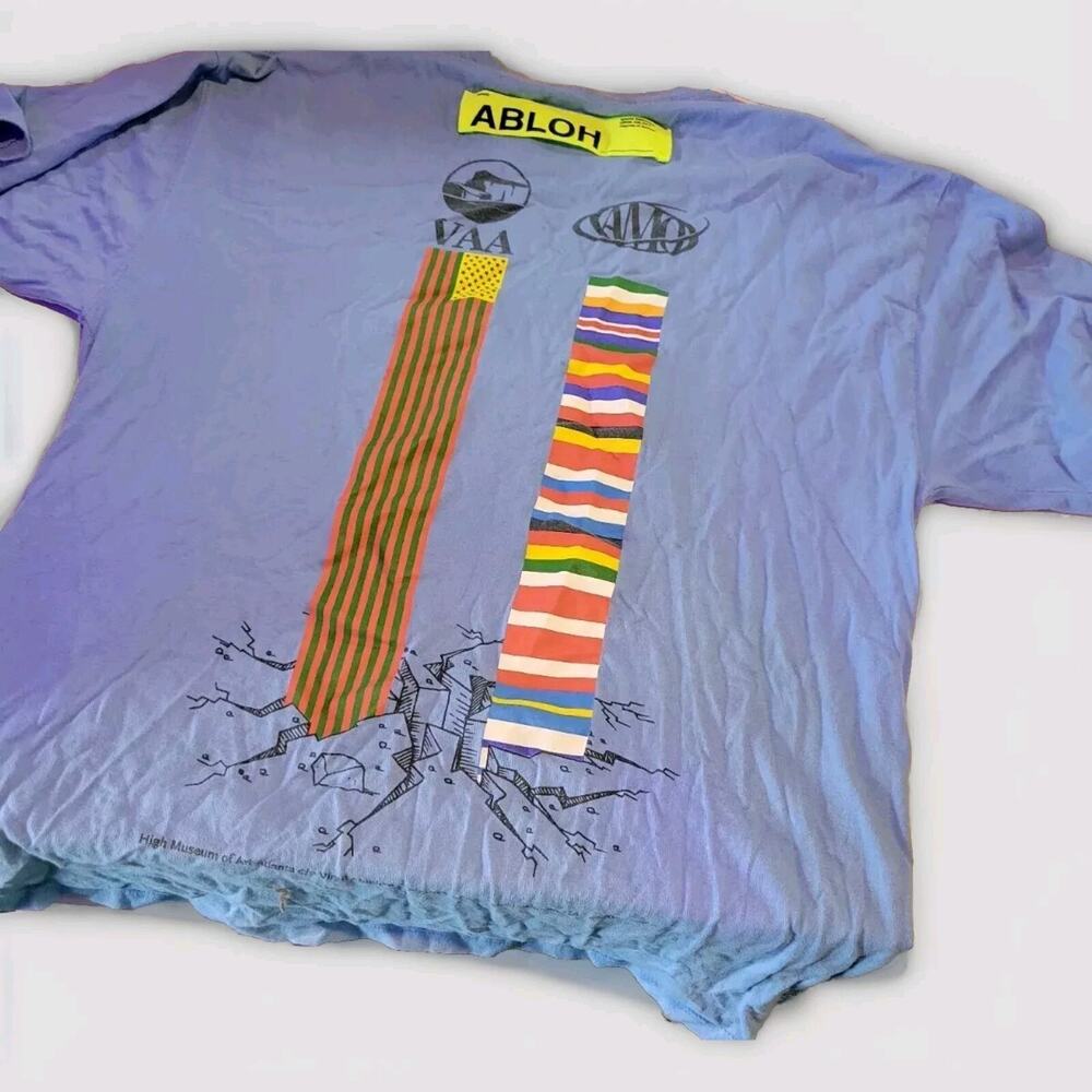 Virgil Abloh AMO FlagExhibition T-Shirt SIZE LARGE